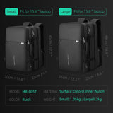 Mark Ryden Men Backpack Fit 17 inch Laptop USB Recharging Multi-layer Space Travel Male Bag Anti-thief Mochila