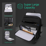 Mark Ryden Men Backpack Fit 17 inch Laptop USB Recharging Multi-layer Space Travel Male Bag Anti-thief Mochila